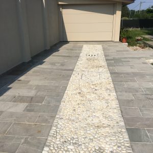 Posa pavimentazione in pietra